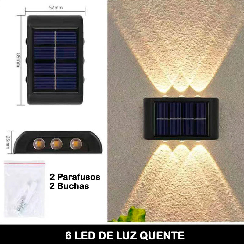 LED com Carregamento Solar